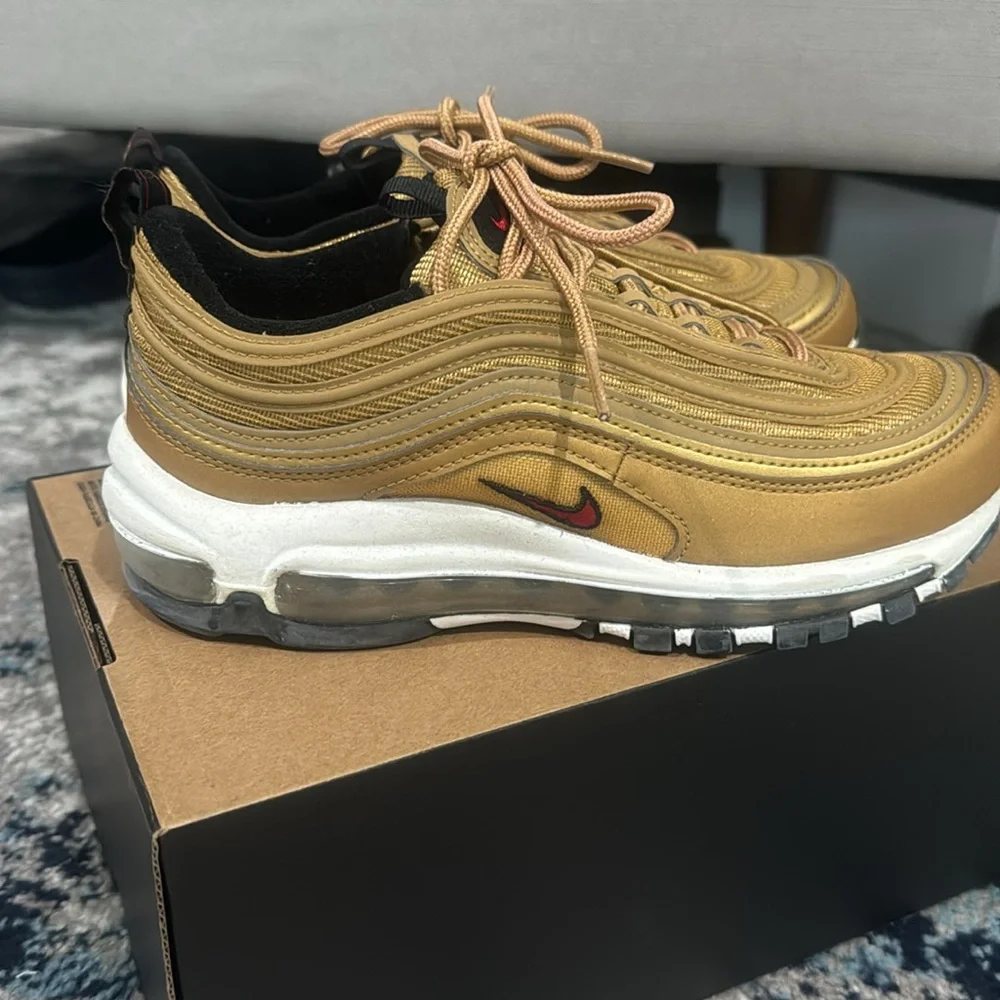 Nike Air Max 97 Gold Size 7 - Picture 3 of 7